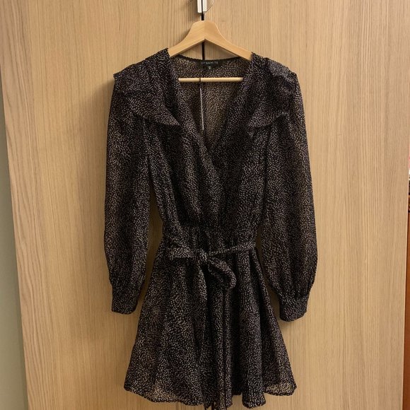 Dynamite Dresses & Skirts - BRAND NEW | Dynamite Velvet Dotted Textured Dress